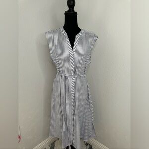 Striped Sleeveless Dress